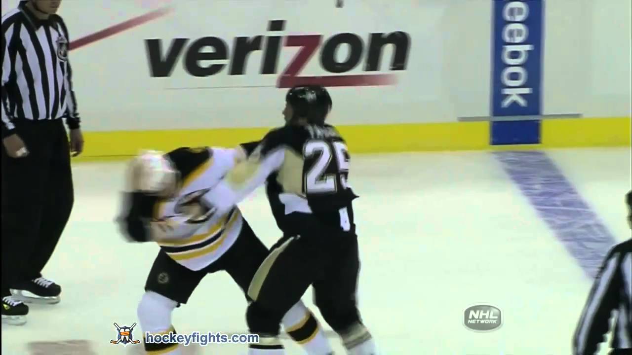 Gregory Campbell vs Maxime Talbot Nov 10, 2010