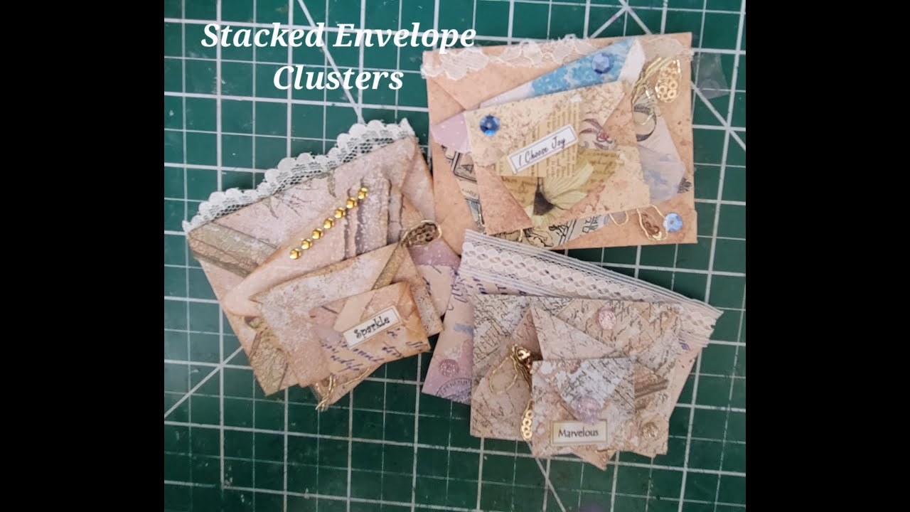 How to make Stacked Envelope Clusters