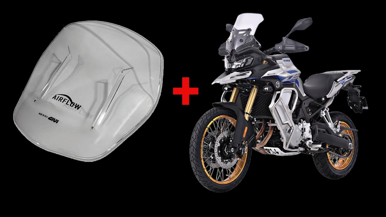 Givi Airflow installation on VOGE DS900X