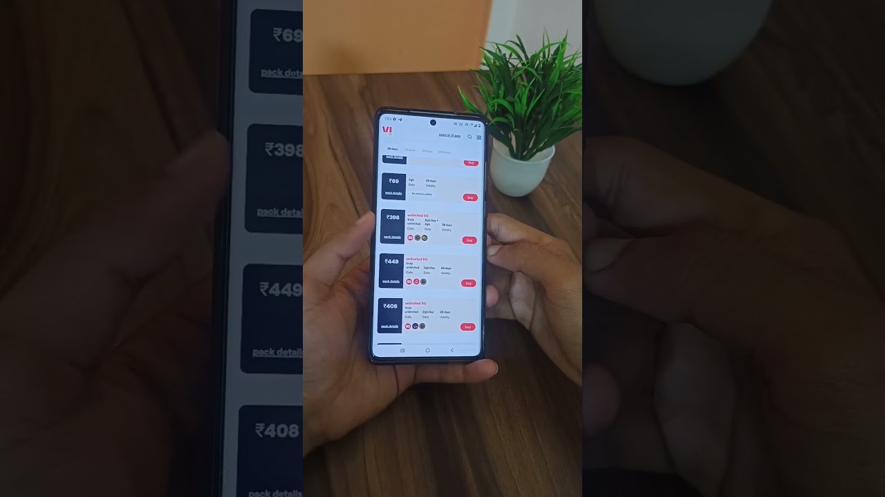 Vi ₹398 Recharge Plan Full Day Unlimited Data Or Not 🚫 #shorts.