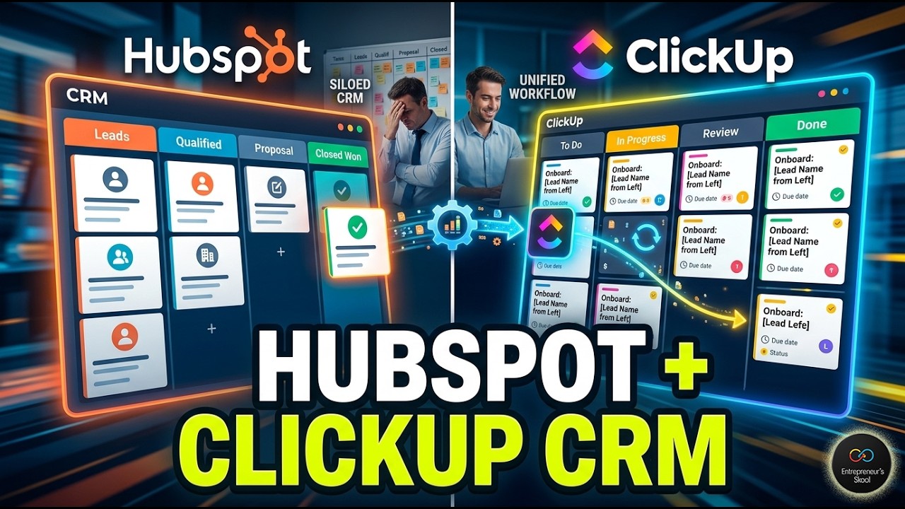 Use HubSpot CRM with ClickUp [Expert-Backed]