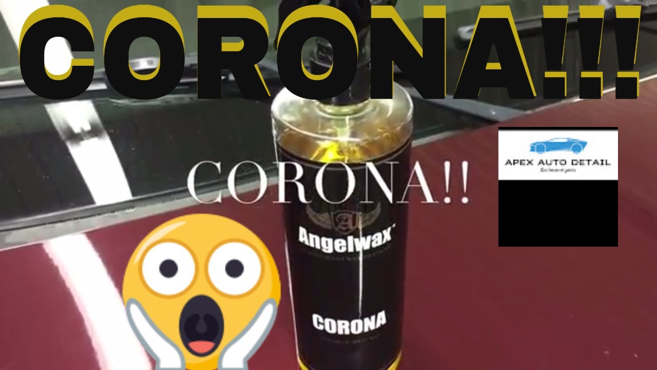 One Product to Care For The Exterior Of Your Automobile!!! Angelwax Corona!!!!