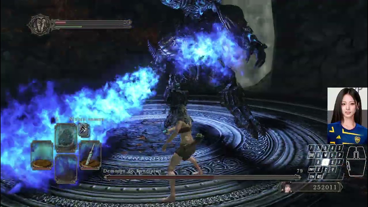 Blue Smelter Demon No Hit No Upgrades No Rings No Buffs Puzzling Stone Sword Only