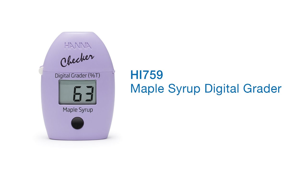 HI759 Maple Syrup Digital Grader
