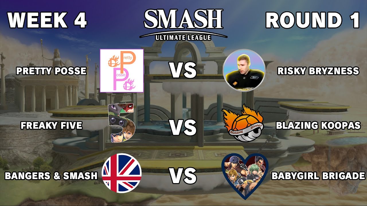 Smash Ultimate League - Week 4 (Round 1)