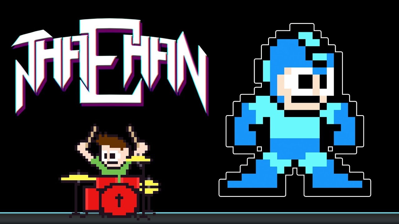 Thaehan - Mega Man 2 Medley (Drum Cover) -- The8BitDrummer