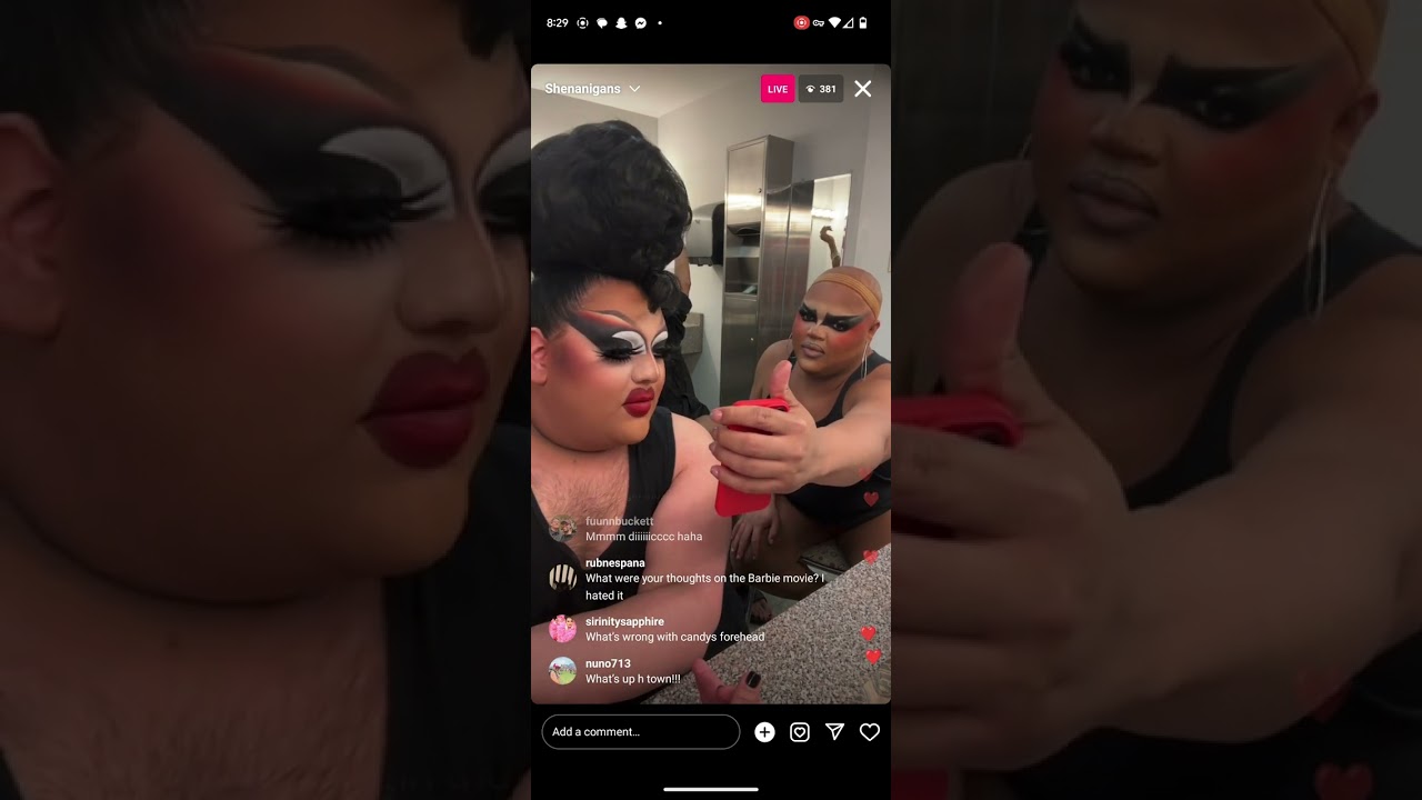 Mistress Isabelle Brooks, Kandy Muse & Naomi Smalls IG live