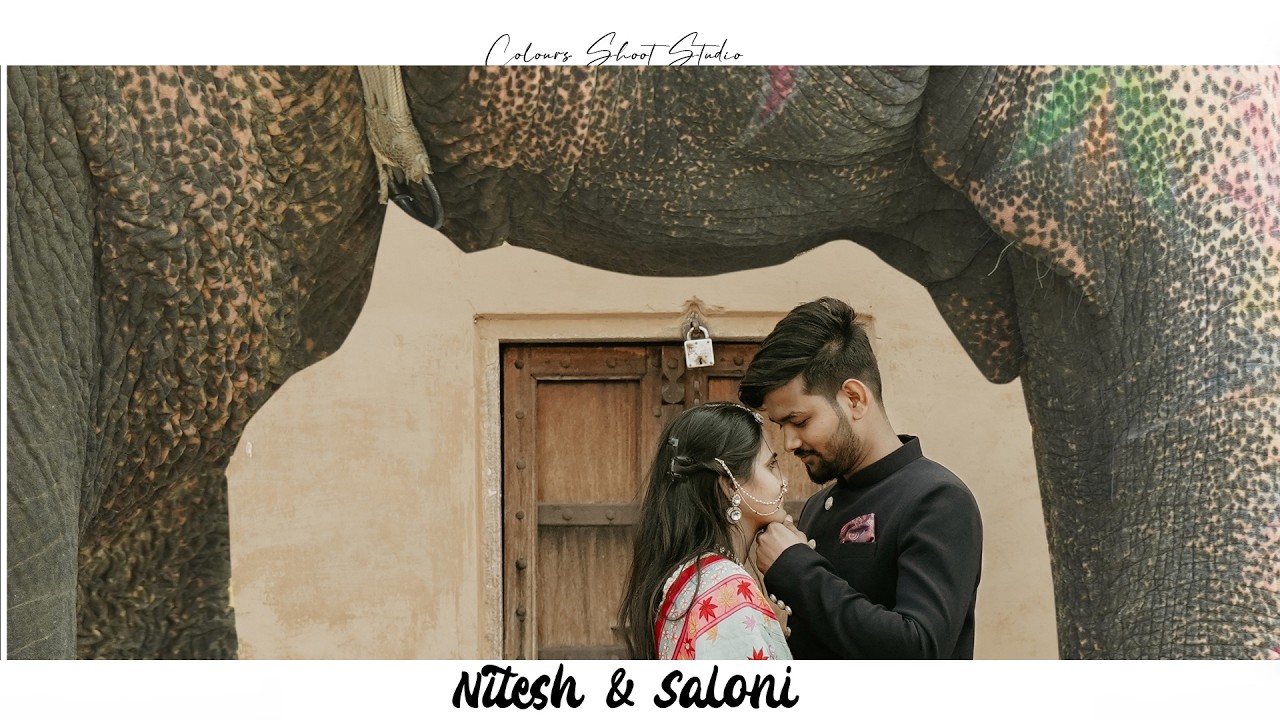 4K Pre Wedding BTS | NITESH ♡ SALONI | 2026 | JAIPUR | Love Story BY Colours #trending #jaipur