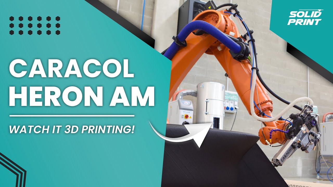 Take a look at the Caracol HERON AM 3D printing!