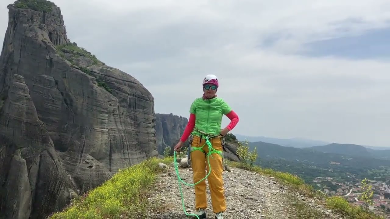 Meteora rock climbing: Ambaria - South West Ridge