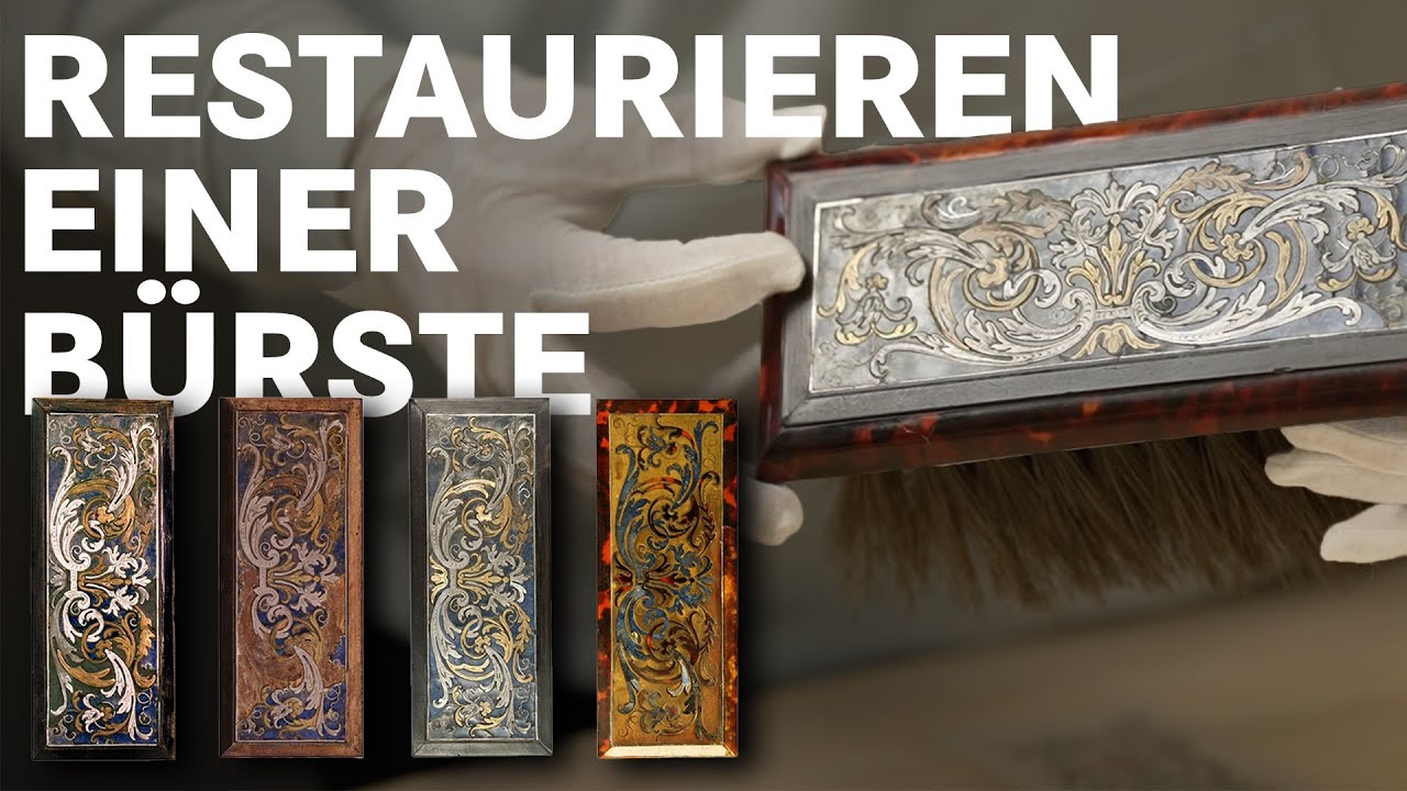 Historische Bürste rekonstruiert – Ein glücklicher Fund brachte den Originalzustand zurück