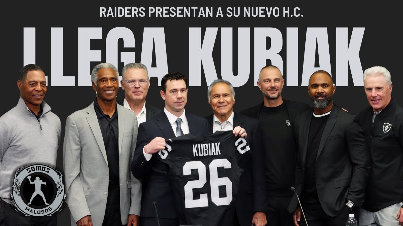 OFICIAL: Klint Kubiak Nuevo Head Coach de Raiders | EPISODIO 174 (Portrait)