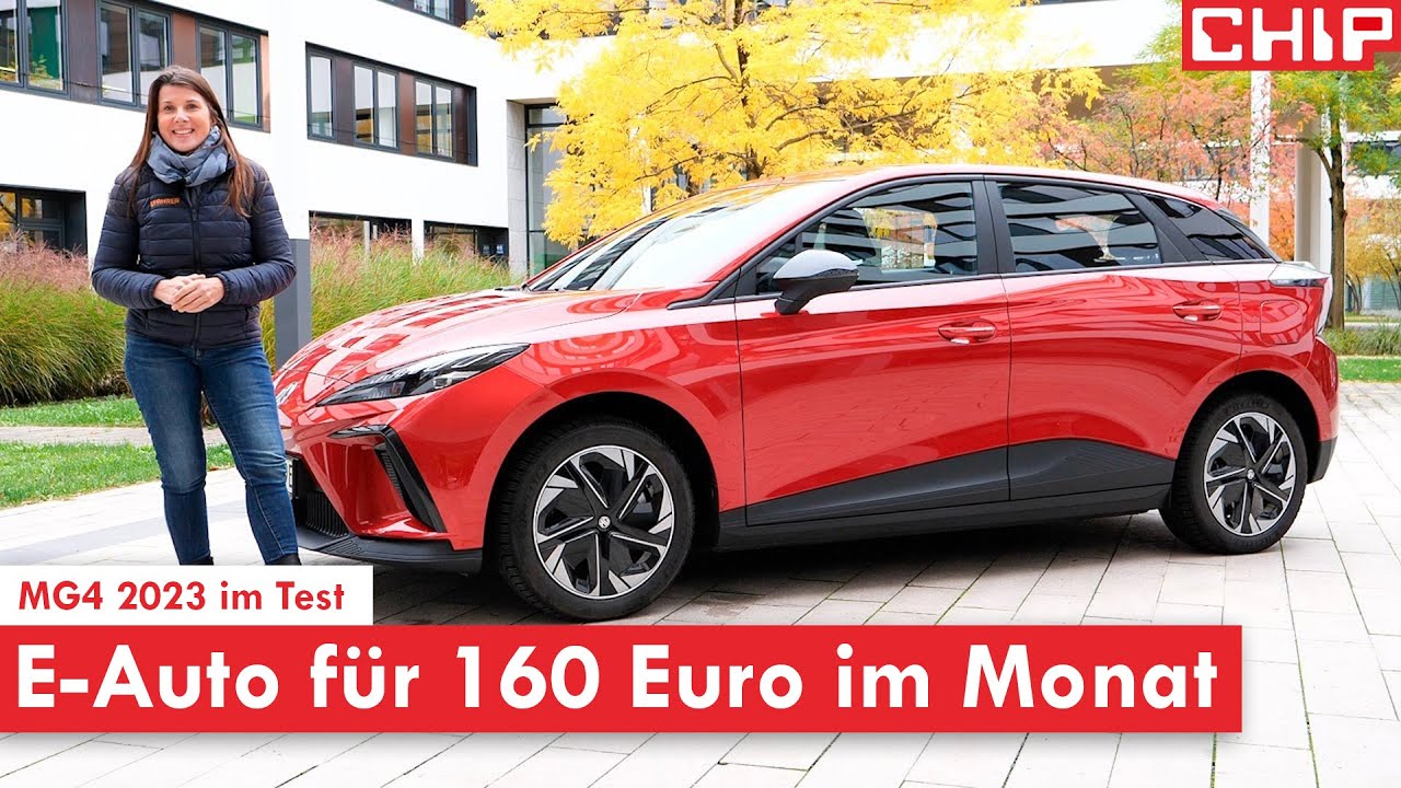 MG4 Electric (2023) im Test - E-Auto für 160 Euro im Monat leasen | CHIP