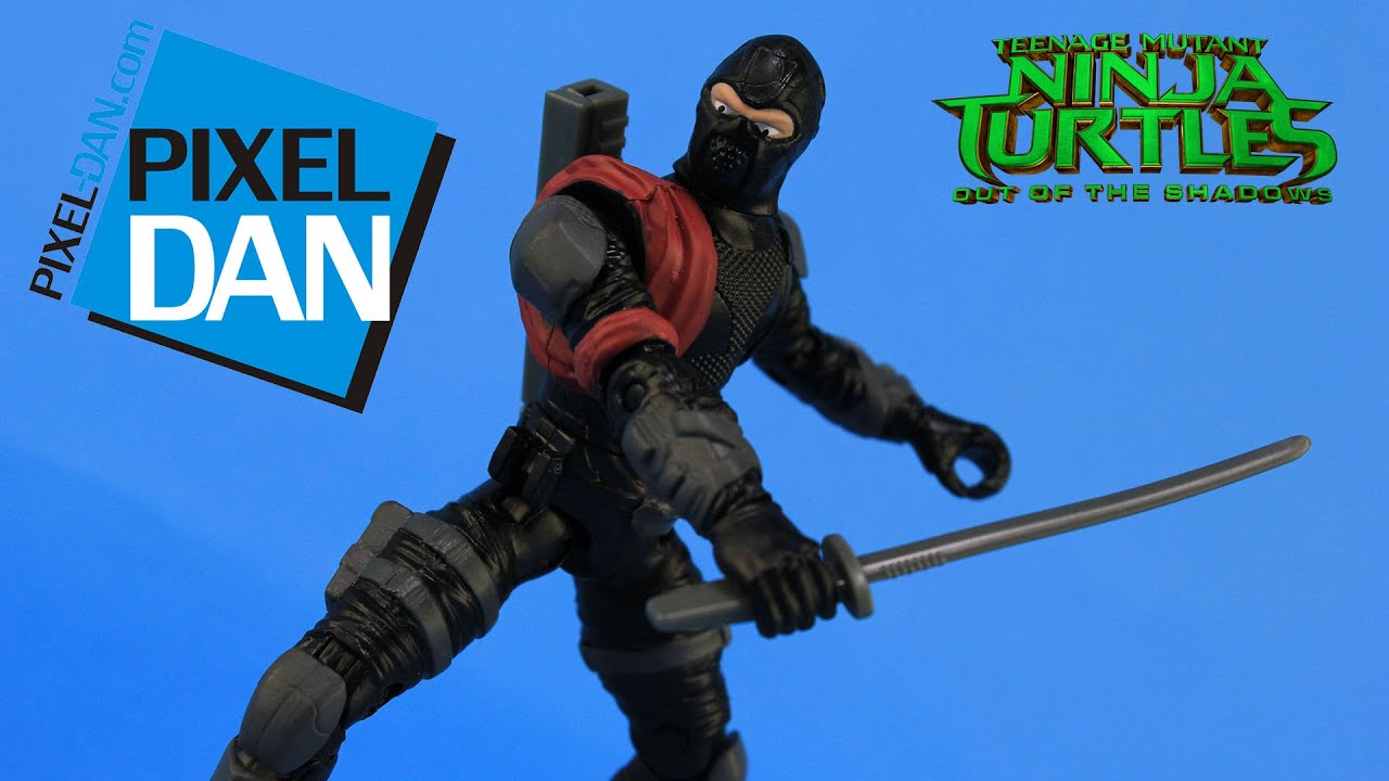 Foot Soldier Teenage Mutant Ninja Turtles Out of the Shadows Movie Figure Video Review