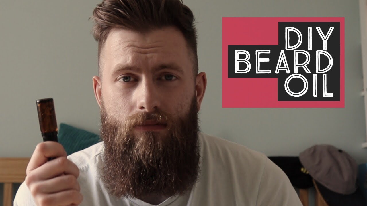 Make your own Beard Oil at home! A woodsy scented beard oil
