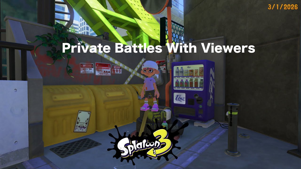 im back for Splatoon 3 Private Battles