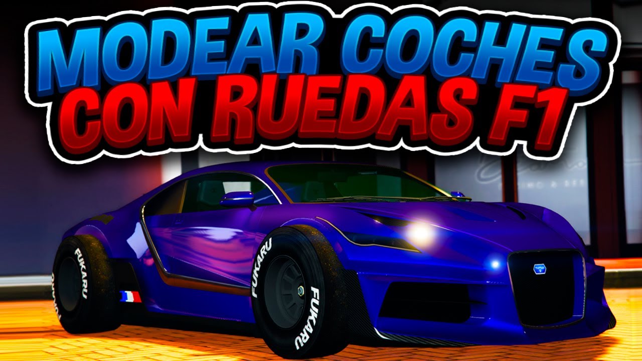 COMO PONER RUEDAS F1 A LOS COCHES EN GTA ONLINE/ MODEAR COCHES CON RUEDAS F1/ TRUCO GTA 5 ONLINE