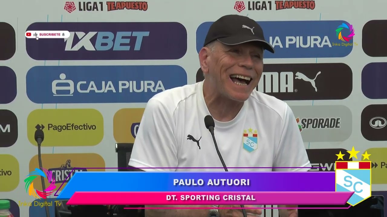 Conferencia de prensa de Sporting Cristal tras perder con FBC Melgar 1 - 2 Liga 1 08/02/2026