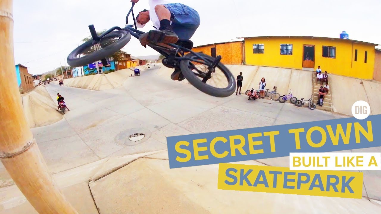 SECRET TOWN BUILT LIKE A SKATEPARK: The Lost Spot - Peru