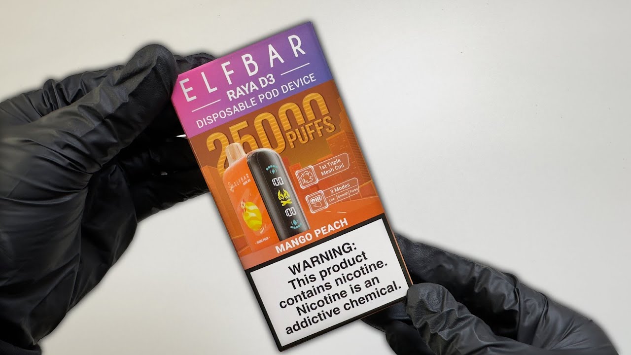 Elf Bar Raya D3 25000 - Unboxing