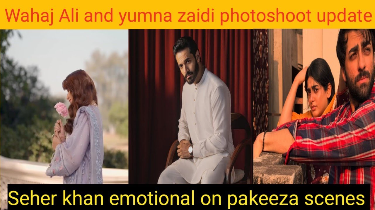 Wahaj Ali photoshoot | yumna zaidi photoshoot for clothing brand| yumna new look 