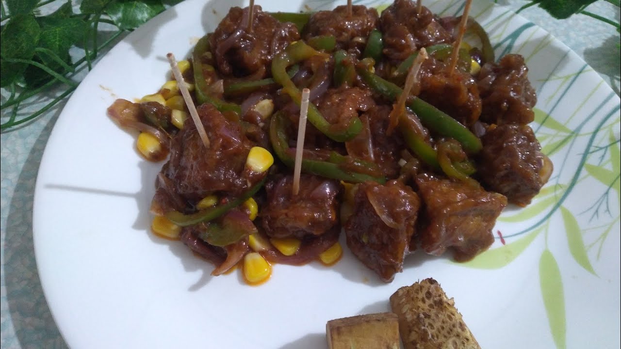 Tender Jackfruit manchurian 