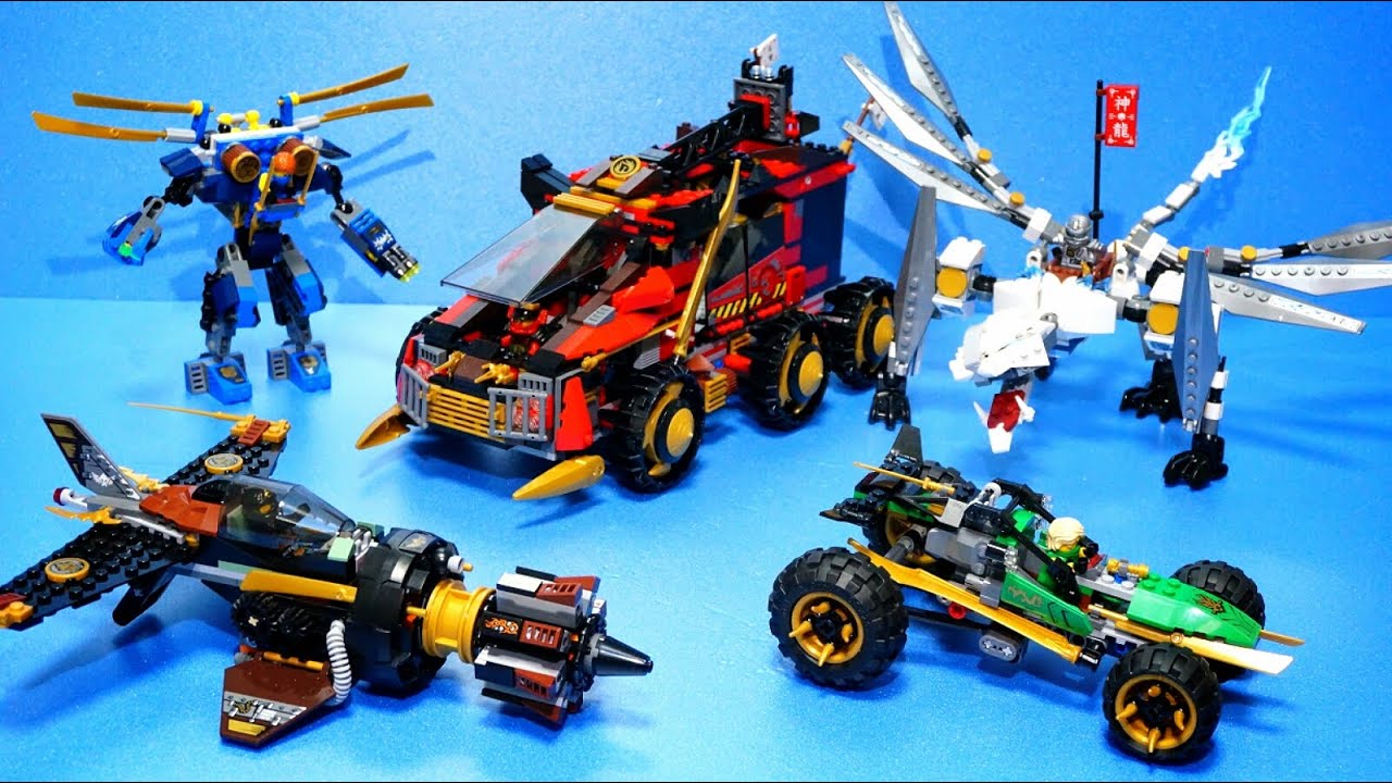 레고 닌자고 2015년 티타늄닌자고 전제품 빠른조립 동영상 レゴ ニンジャゴー Lego Ninjago 2015 All Stopmotion