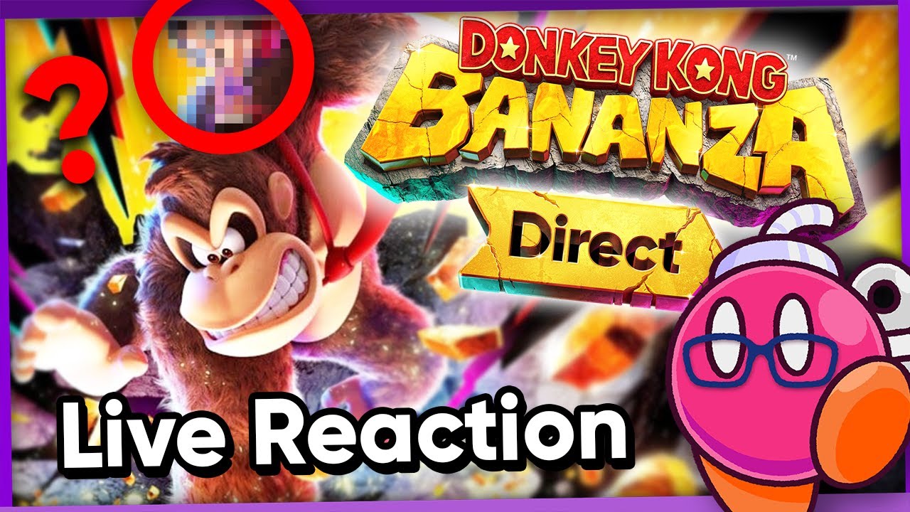 Donkey Kong Bananza Direct 6.18.2025 Live Reaction