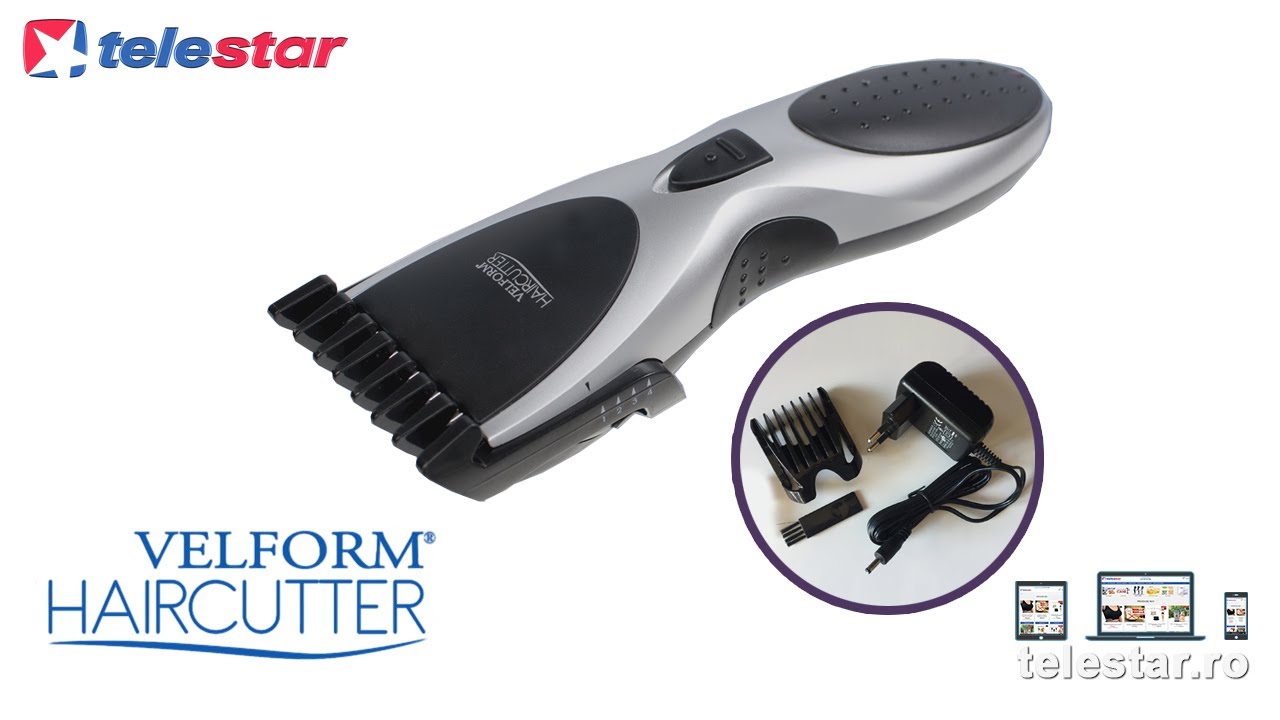 Velform Hair Cutter - masina de tuns si de conturat barba si mustata, reincarcabila