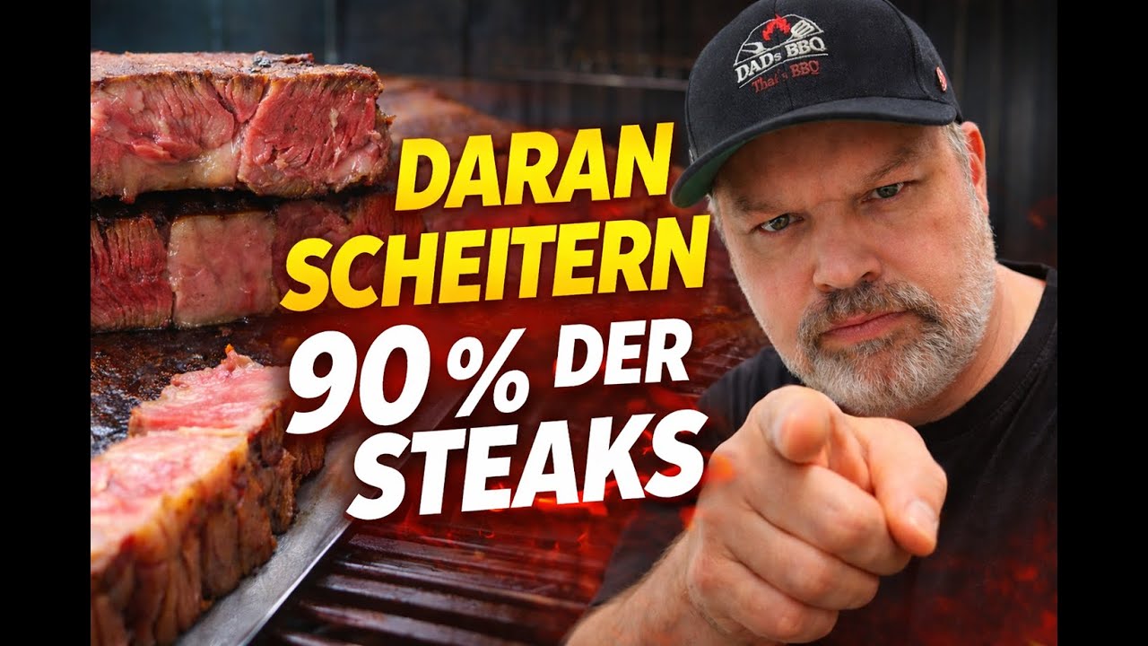 Das perfekte Steak zubereiten – Schritt für Schritt zum Steak auf den Punkt | HowTo DADs BBQ