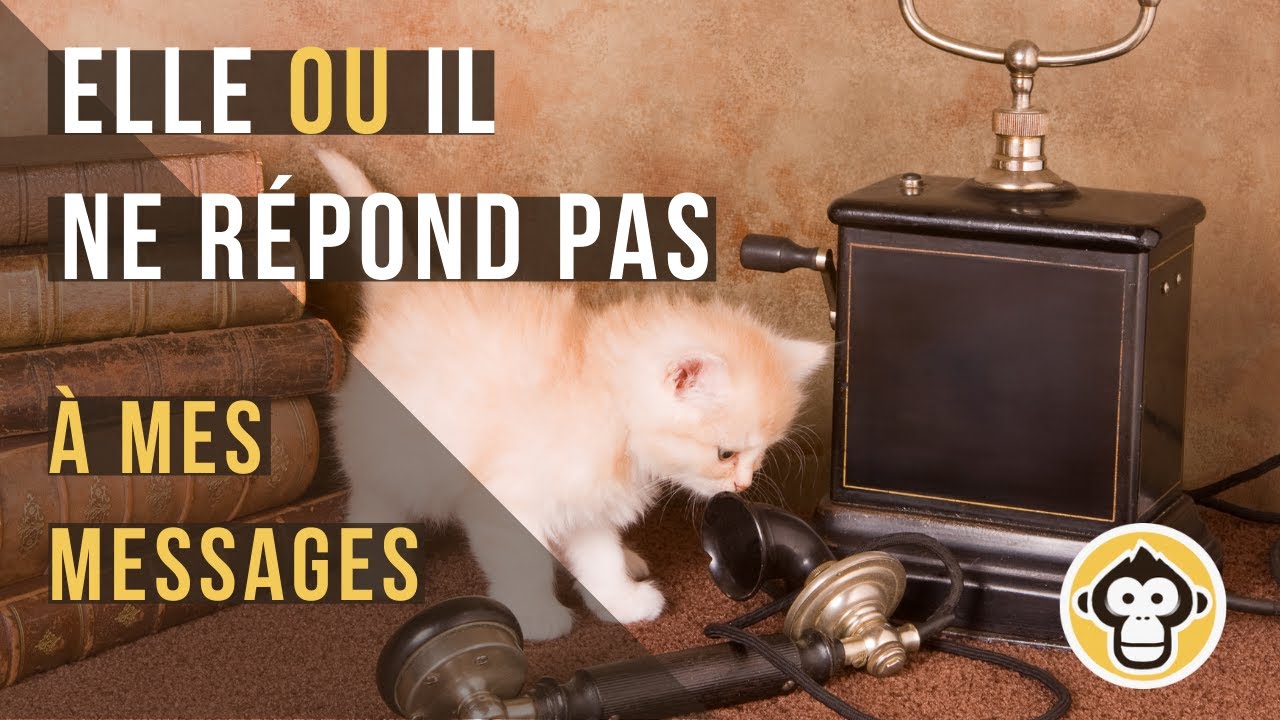 Elle ou Il ne répond pas à mes messages