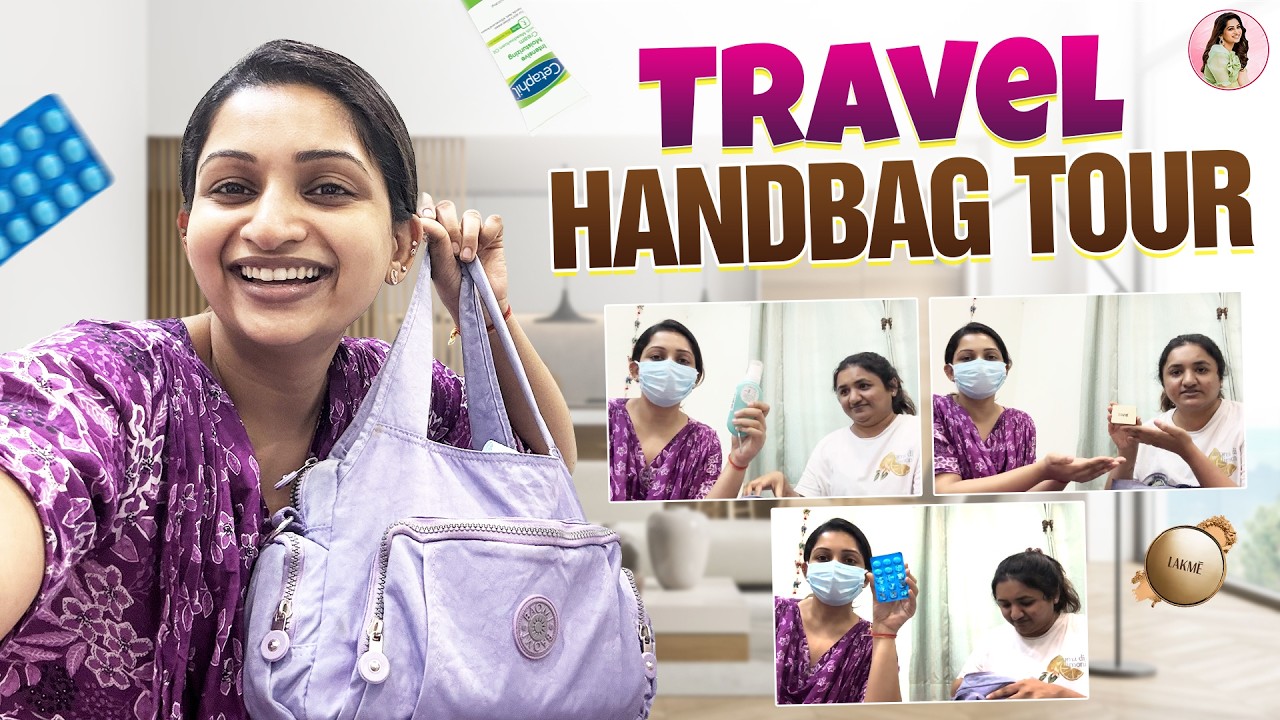 What I Never Travel Without ✈️ | Nakshathra Nagesh
