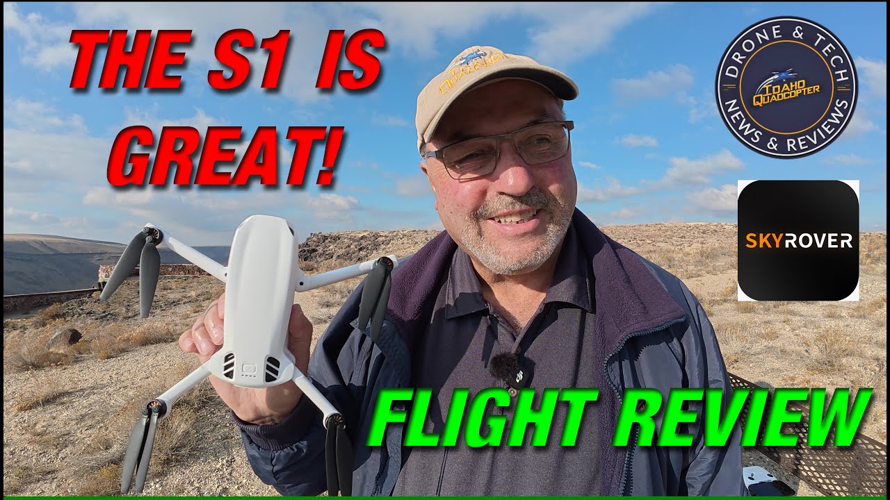 Skyrover S1 — отличный мини-дрон! Полный обзор полёта.