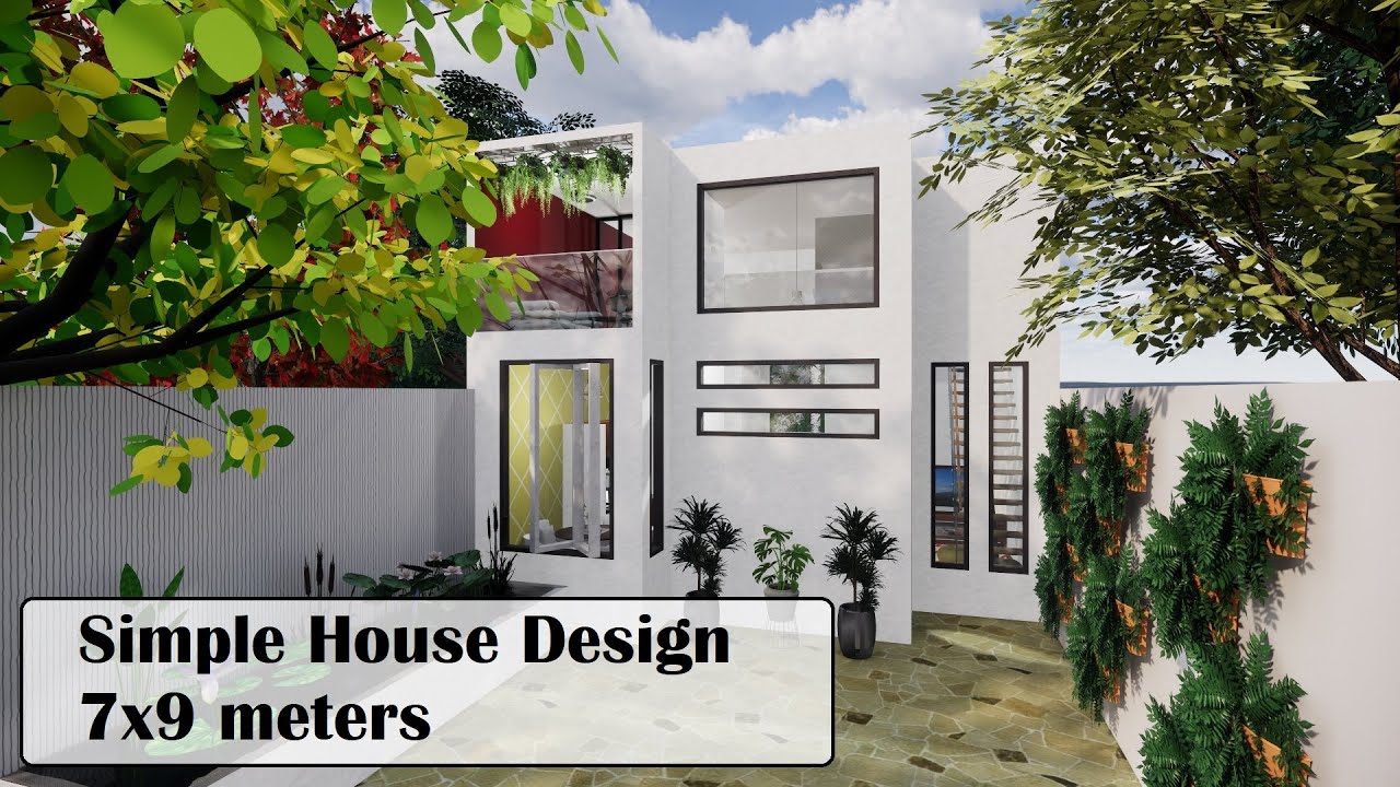 Simple House Design 7x9m