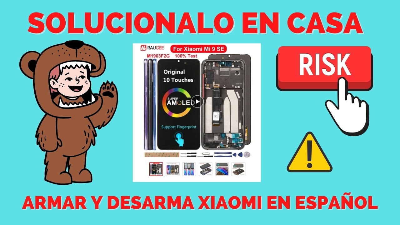 CAMBIAR PANTALLA XIAOMI MI 9 SE VIDEO EN ESPAÑOL