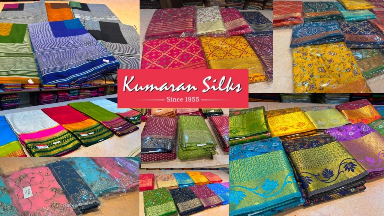 T Nagar Kumaran Silks New Arrivals|Jute Cotton|Soft Cotton|Dola Silk|Crepe Silk|Georgette Sarees