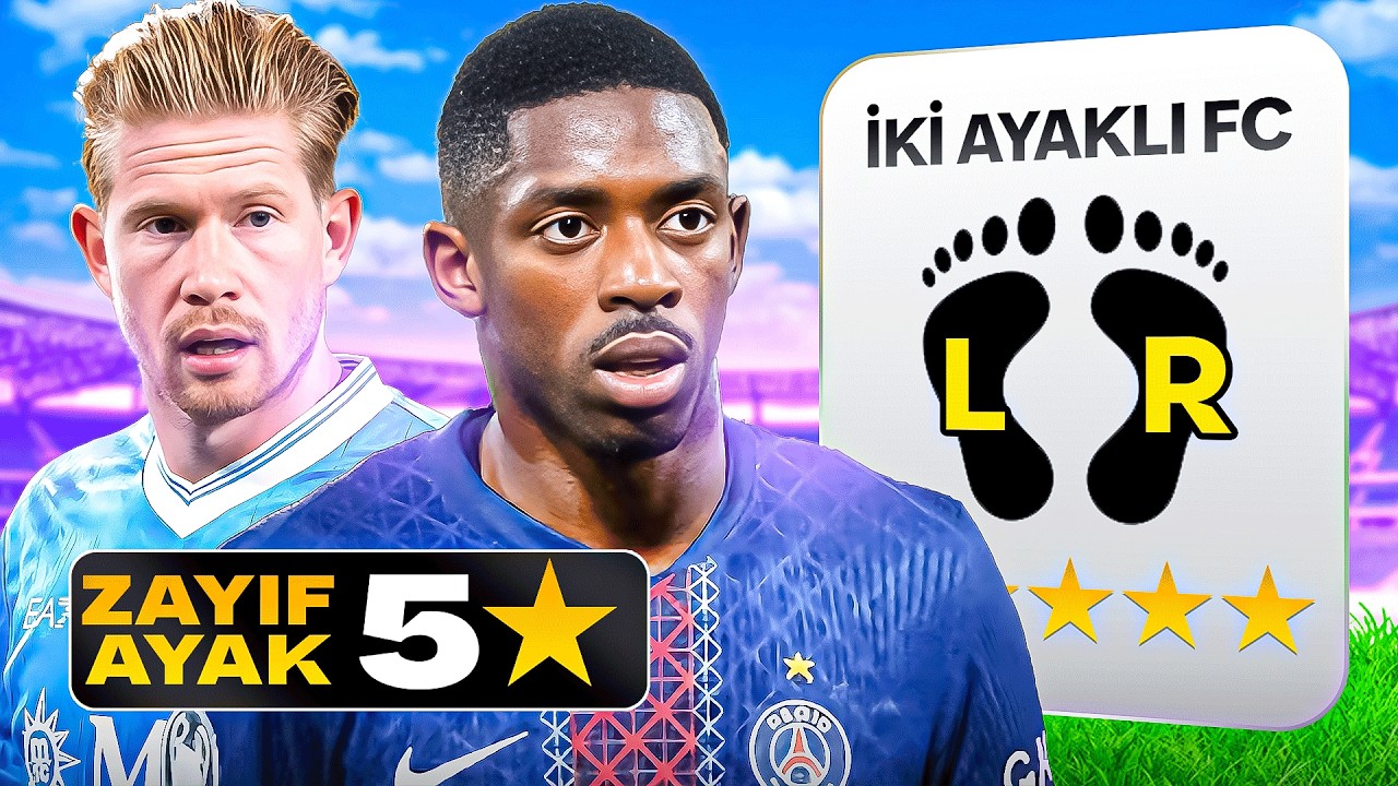 İKİ AYAĞINI DA KULLANAN EN İYİ FUTBOLCULAR AYNI TAKIMDA!