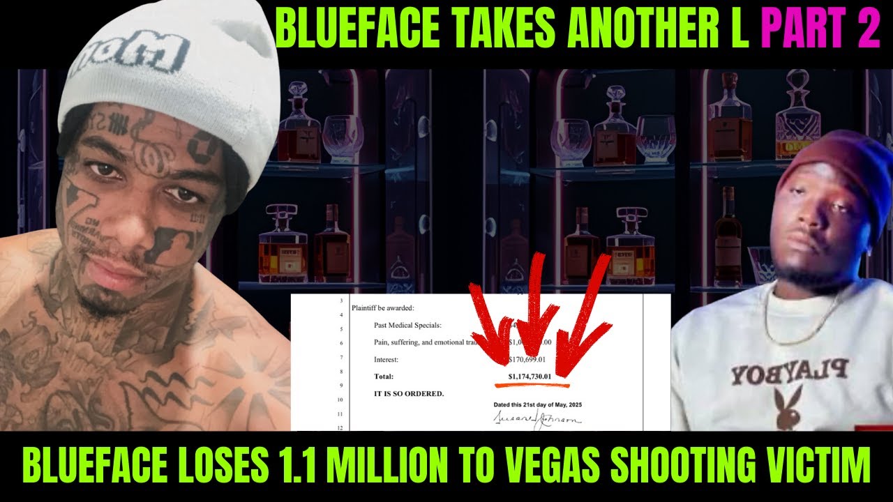 Blueface Loses Default Judgment in Vegas Shooting Lawsuit | Court Orders $1.23M Award