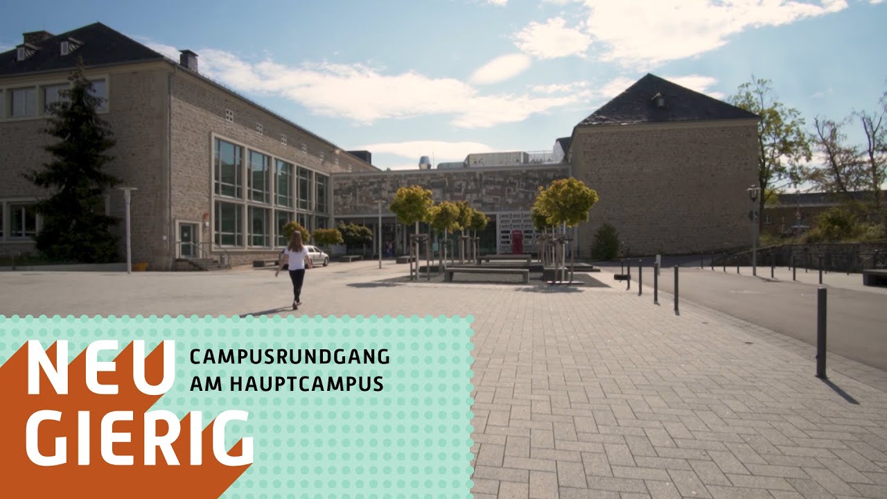 Campusrundgang - So sieht es bei uns am Hauptcampus aus
