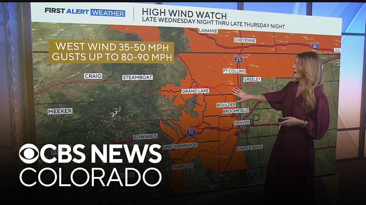 Cooler across Colorado on Wednesday with high fire danger returning on Thursday