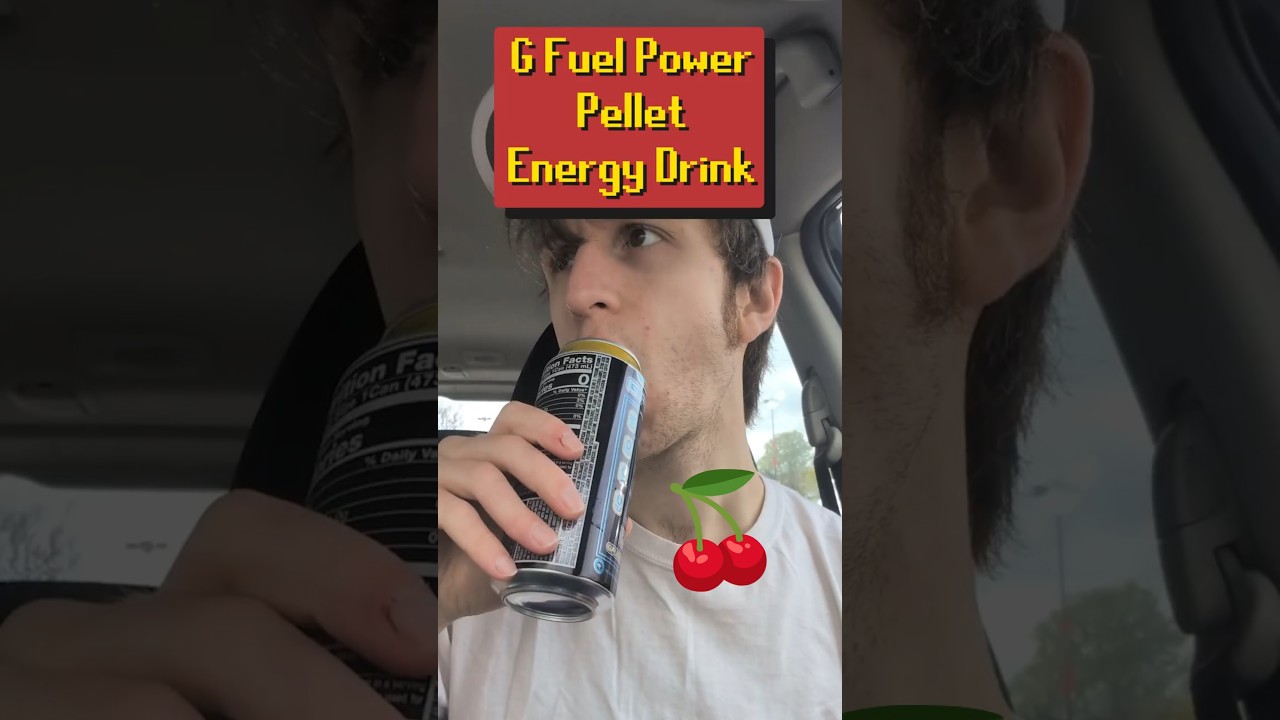 G Fuel Power Pellet Energy Drink #Review