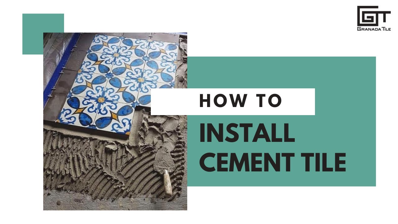 How to Install Cement Tile