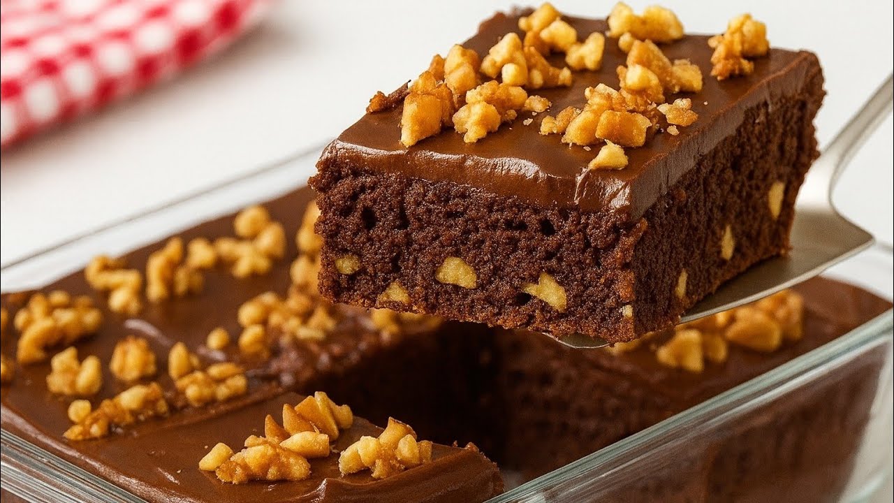 Healthy Brownie – Without Flour and Sugar! Completely Diet-Friendly!