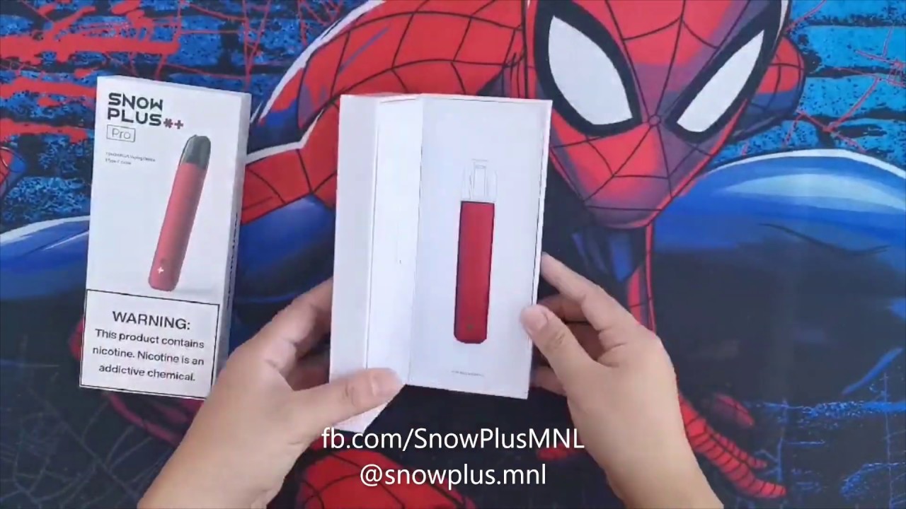 Snowplus pro red - unboxing (Bonus! unboxing watermelon pods)