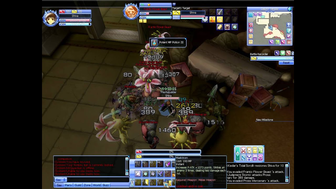 Eden Eternal 55/55 Knight Solo Delphi Temple