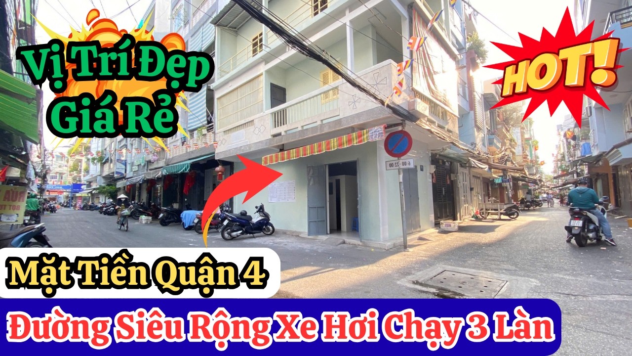 Quận 4 | Siêu Phẩm Căn Góc 2 Mặt Tiền | Vị Trí Đẹp Giá Rẻ Làm Gì Cũng Ra Tiền