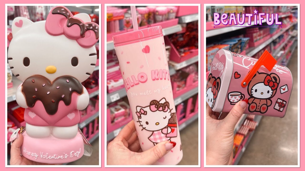Hello Kitty San Valentín 💘 cositas bonitas para comprar 😍