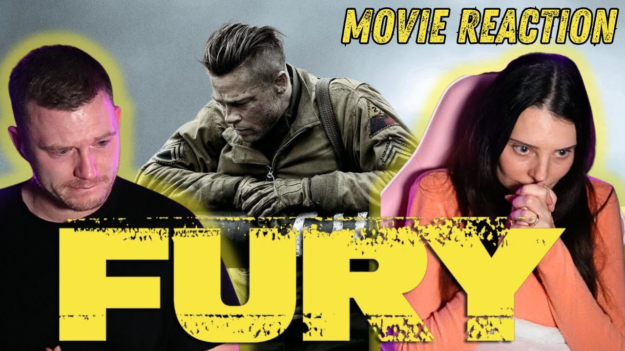 FURY is an INCREDIBLE War Film! | MOVIE REACTION | First Time Watching!