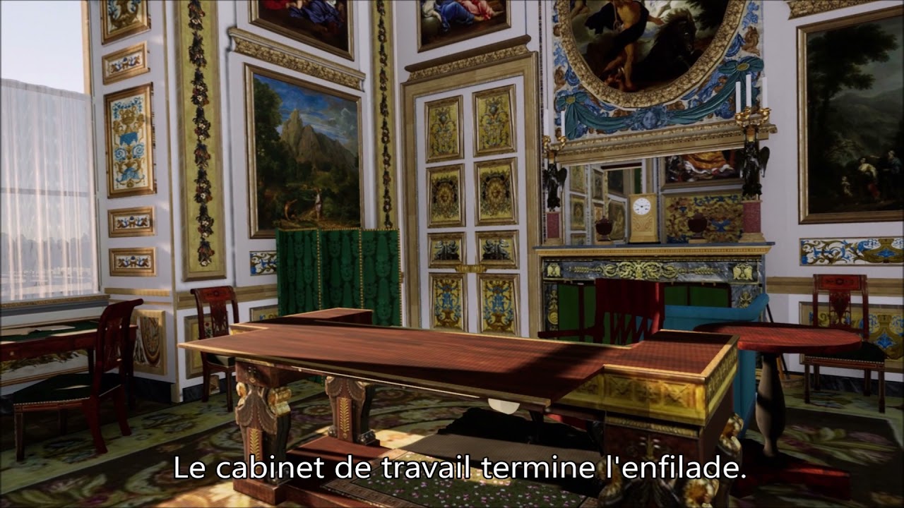 PALAIS DISPARUS DE NAPOLÉON - Le second salon du Premier consul aux Tuileries