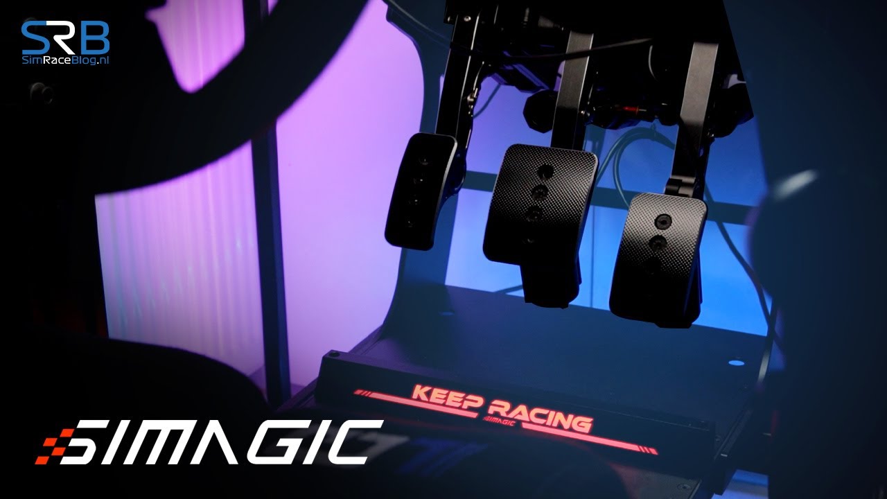 Driving with the Simagic P1000i Inverted Pedals